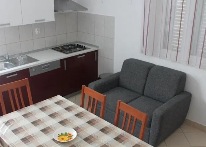 Дом отдыха House In With Sea View, Terrace, Air Conditioning, Wifi Преко